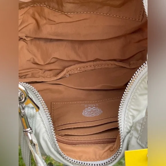 VINCE CAMUTO Washable Nylon Crossbody Bag In Cool Mint - Picture 7 of 12